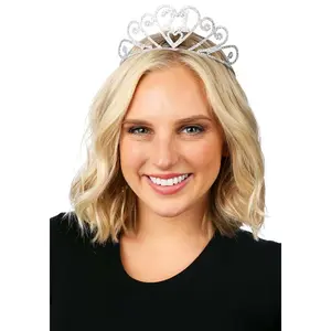 Silver 21 Sparkle Tiara