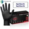 100/300/600/1000 Count 6mil Nitrile Heavy Duty Gloves Food Grade LatexFree Touchscreen Compatible for Industrial Auto Repair FoodProcessing Gardening Salon,dorm essentials,home essentials