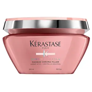 Kerastase Chroma Absolu Chroma Filler Hair Mask 6.8oz for Sensitised Damaged Colourtreated Hair with Amino Acids & Centella Asiatica 6.8oz