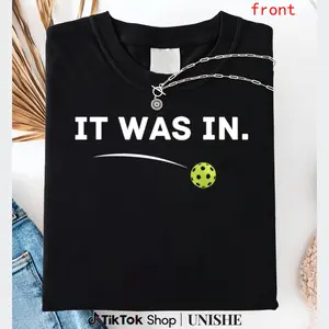 Casual Funny Pickleball Player Tee – 100% Cotton Paddleball Lover Shirt