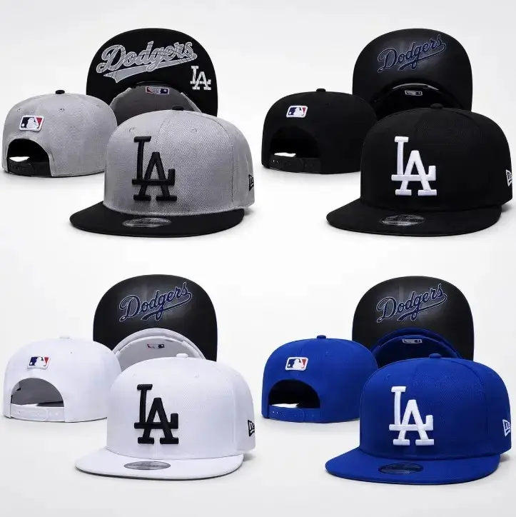 New Era 9FIFTY Los Angeles LA Dodgers Snapback Cap Collection – Multi Color Adjustable Flat Brim Baseball Hat, Streetwear Fan Cap 2026