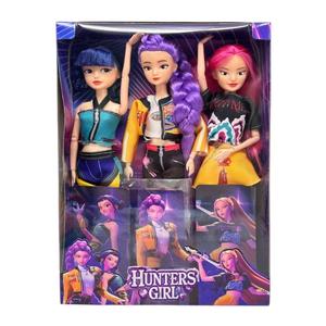 [New Year Gift] Anime Action Figure Doll Set of 3 Rumi Mira Zoey 11.5-12 Inches Joint Movable Collectible Dolls for Fans Kids Desk Display Halloween