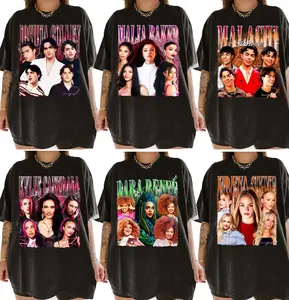 Custom Descendants Zombies Tour Shirt, Collide Tour T-Shirt, Malachi Barton Freya Skye Dara Renée Cast Tee