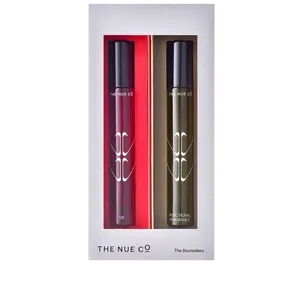 The Nue Co. Functional Fragrance Duo Set Eau de Parfum - Anti-Stress Green Cardamom & US Pheromone+ Pear Vetiver Cedarwood