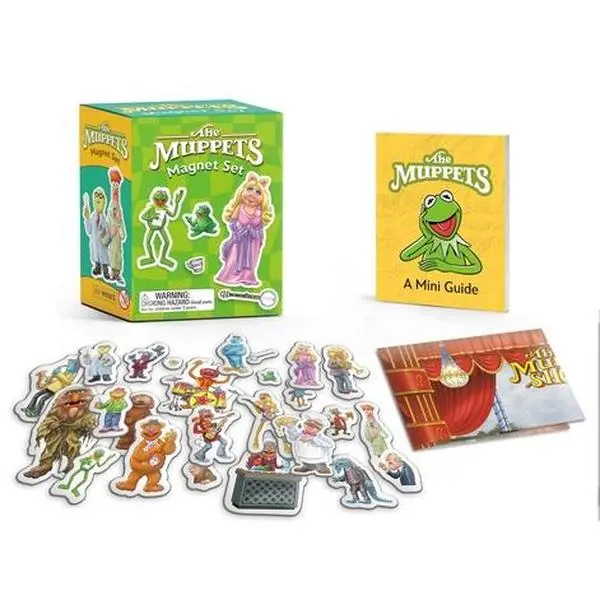 The Muppets Magnetic Decor Magnet Set - Nick Perilli, Paperback, Frog-Themed Gift for History & Culture Enthusiasts
