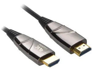 Nippon Labs 60HDMI-AOC-4K-30 30ft. High Speed AOC (Active optical cable)Fiber Optic HDMI Cable - 4K 60Hz 18Gbps, supports 4K Ultra HD 2160p at 60Hz 4:4:4 format(anti-static bags)