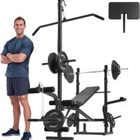 Black with Barbell for 1-inch plate