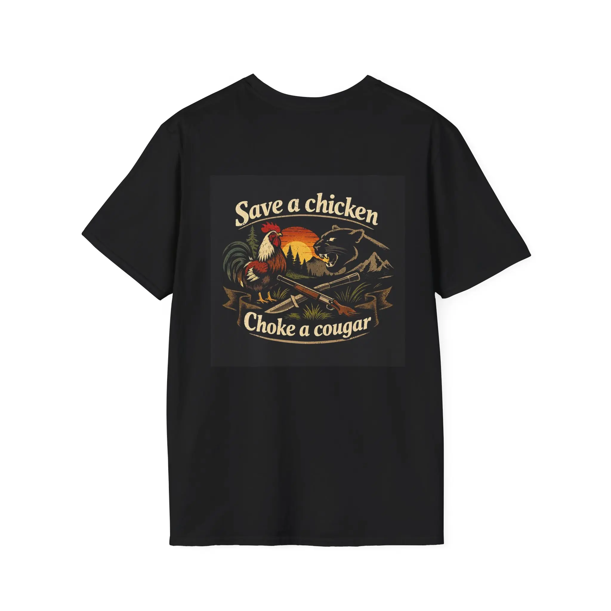 "Little Nasty" ribbon logo T-Shirt | small chest script