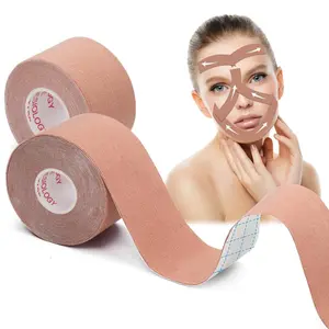 2 Rolls Facial Fascia Lifting Bands, Neck and Forehead Wrinkle Smoothing, Unisex Anti-Wrinkle Patches, Tightening and Lifting Skin