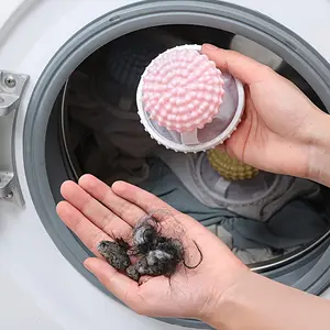 2-In-1 Washing Machine Lint Remover and Clothes Protector, No Power Needed, Home Essential, Portable Laundry Ball, Filter Bag, Cleaning Soap Ball, Various Laundry Needs, Laundry Products