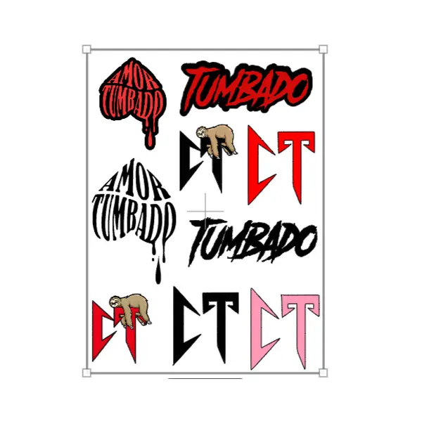 Corridos Tumbados Sticker Sheet