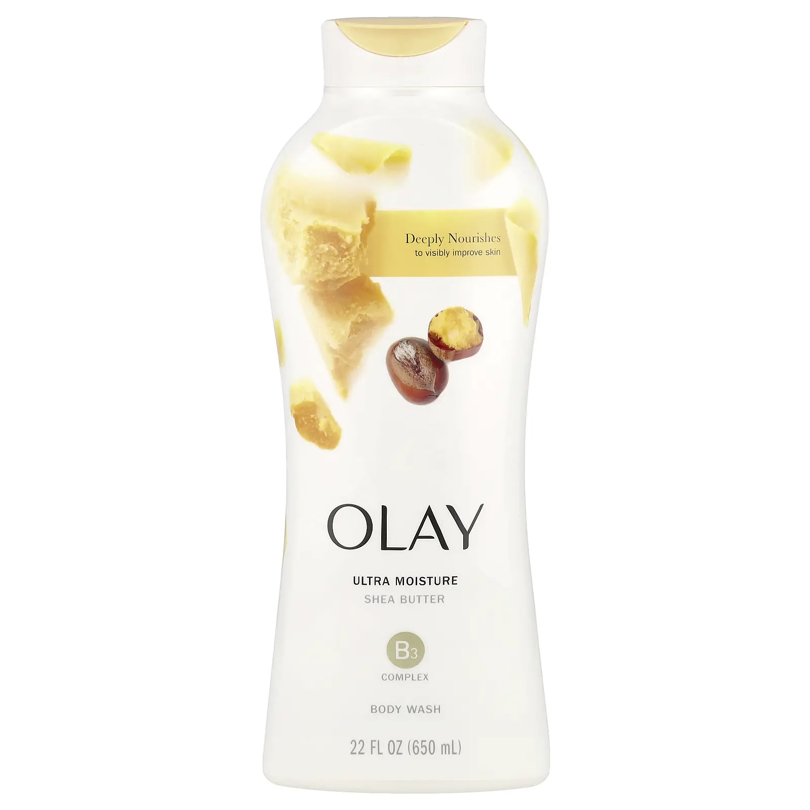 Olay Ultra Moisture Shea Butter Body Wash, 22 fl oz (650 ml) Olay Ultra Moisture Shea Butter Body Wash, 22 fl oz (650 ml)