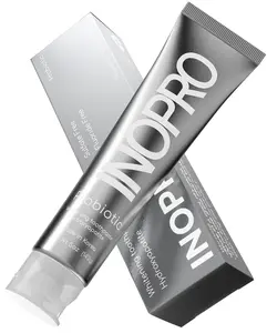 InoPro Whitening Hydroxyapatite Toothpaste with Probiotic for Sensitive Teeth, Fluoride Free Enamel Repair Remineralizing Toothpaste, SLS Free, Baking Soda, Coconut Oil, 5oz