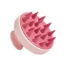 Silicone Shampoo Scalp Hair Massager Head Body Scalp Massage Brush Scalp Massage Brush Comb Magic Handle Brush Spa Massage Brush Shampoo Scrubber Body Care Tool