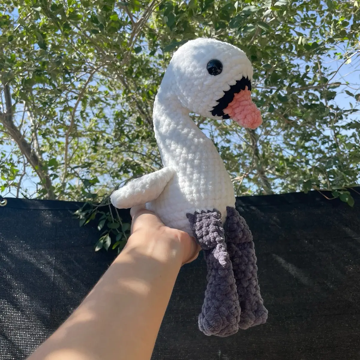 Swan Crochet Plush