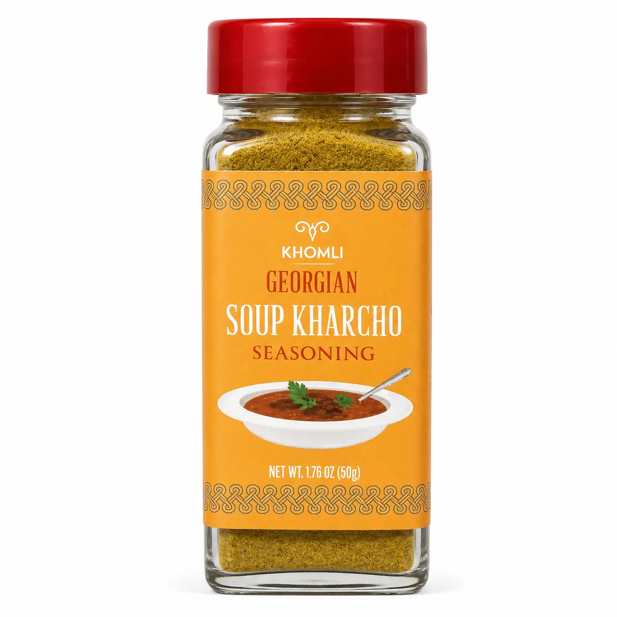 KHARCHO Seasoning, Georgian Seasoning, Net Wt. 1.7oz (50g), Khomli Brand