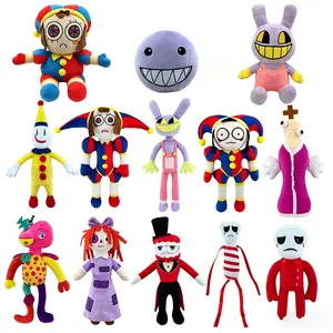 Soft Cute Digital Circus Plush Collection Clown Soft Cute Fun Plush Room Decor