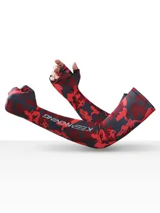 Summer Sun Protection Ice Sleeves for Men and Women, UV Blocking Breathable Arm Gloves, Cycling and Driving Protective Arm Sleeves