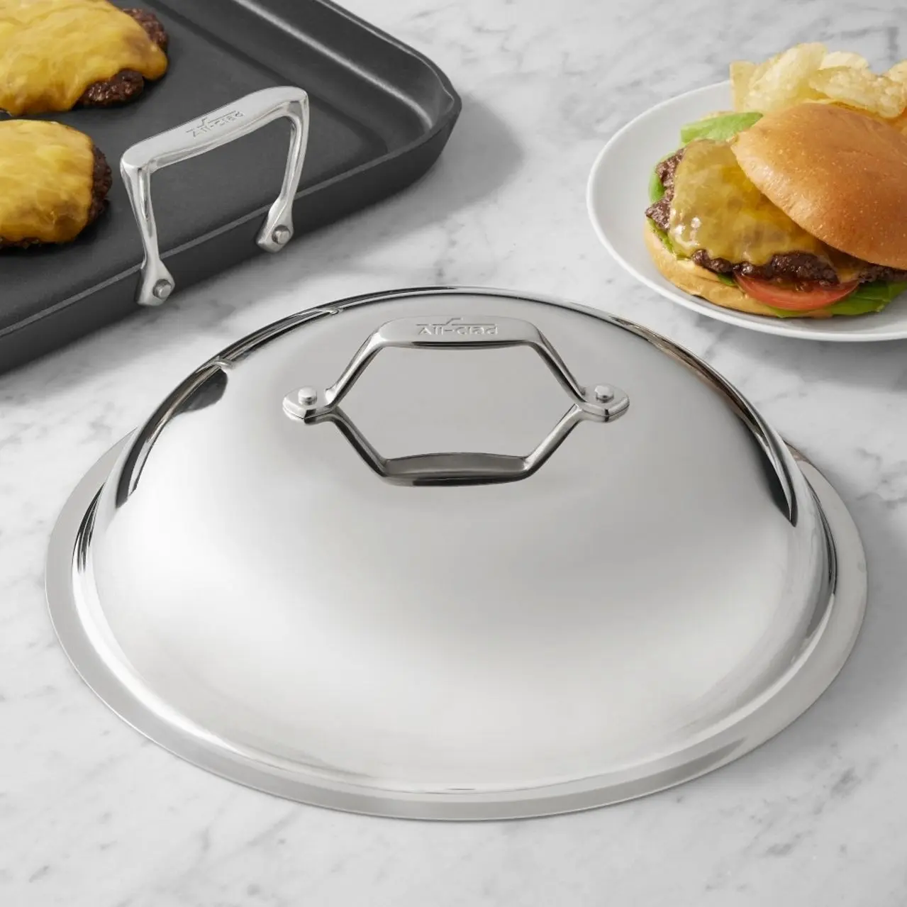 All-Clad Stainless-Steel Domed Melting Lid