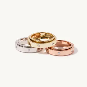 Rosa Spinner Ring
