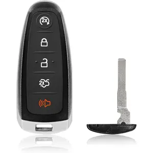Replacement for 2013 2014 2015 2016 2017 2018 2019 2020 Ford Escape Titanium Focus C-max Maverick Fob Remote Control M3N5WY8609 5 Buttons 315MHz