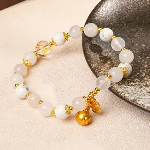 LUMAWU 2026 Golden Pixiu Bracelet | Metal Element & Steady Momentum Gem