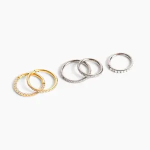16g Titanium Circle Clicker Hoop