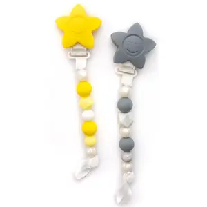 Primo Passi - Silicone Baby Pacifier Holder Clip Unisex