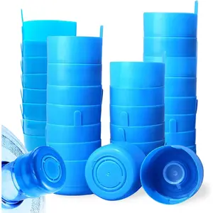40 count 5 Gallon Water Jug Cap, 55mm Replacement Non Spill Cap,  Snap  Anti Splash Bottle Caps for 3 & 5 Gallon Water Jug, Carboys & Water Dispenser