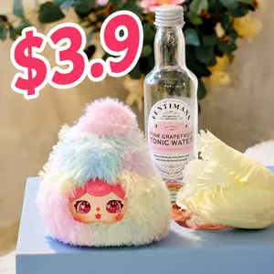 Crie Mood Diary Mini Plush Keychain Blind Box – Kawaii Emotion-Themed Collectible Charm, Pastel Color Fluffy Doll, Viral Unboxing Toy for Bag Decoration & Cute Gifting