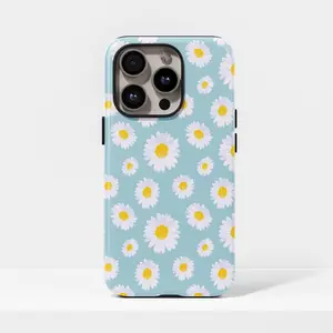 Beautiful summer phone case, daisy floral style for iphone 17 16 15 14 13 12 11 Plus Pro Max Case,  S25 S24 S23 S22 Plus Ultra