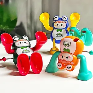 Flip Frog Monkey Toy, Cute Educational Wind-Up Toy for Kids, No Power Needed, Cool Gift for Boys and Girls, Fun Play Game