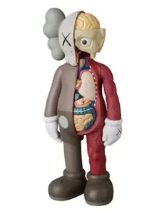 KAWS Companion Flayed Open Edition Vinyl Figure Brown
