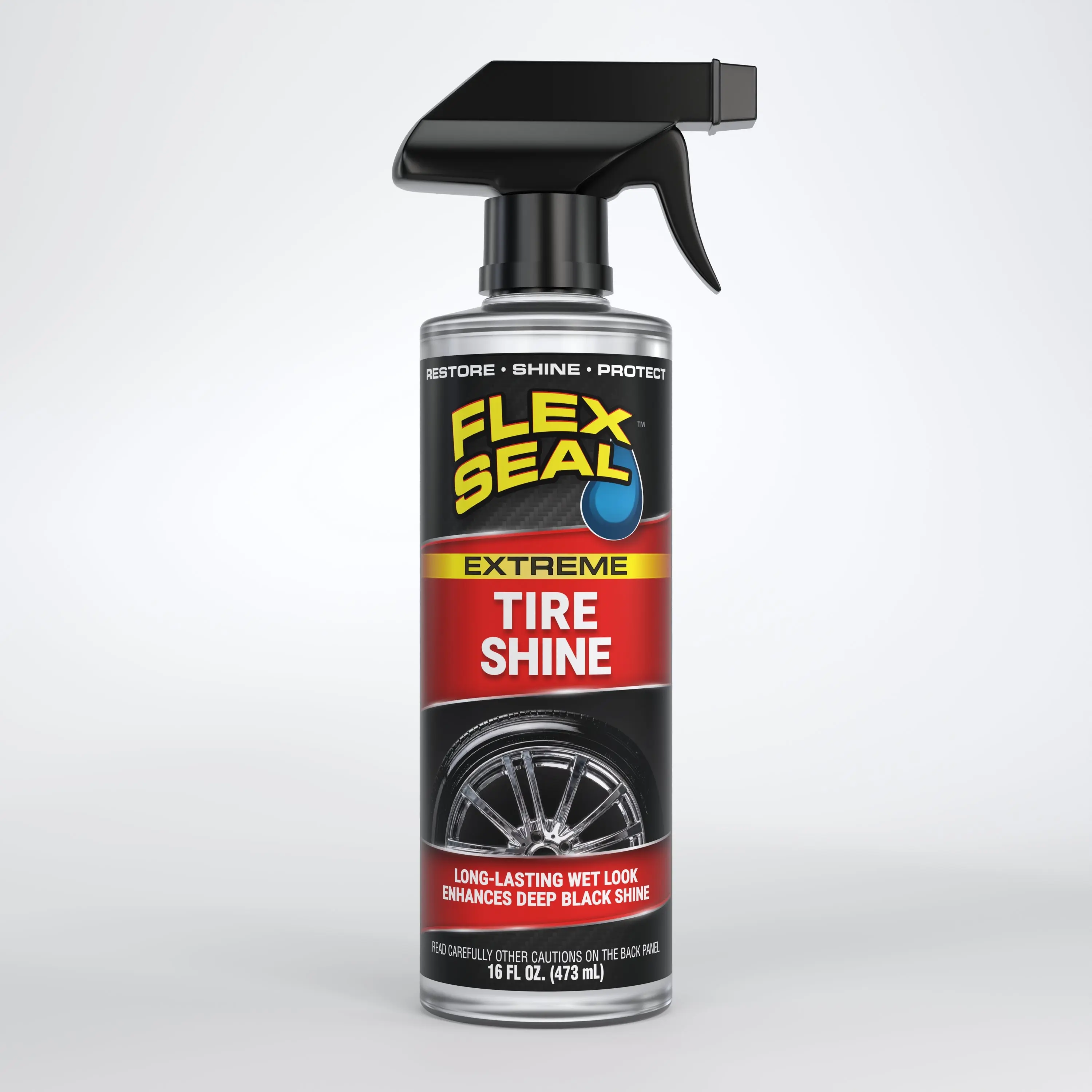 Flex Seal Extreme Tire Shine | Intense Wet-Look Shine That Lasts