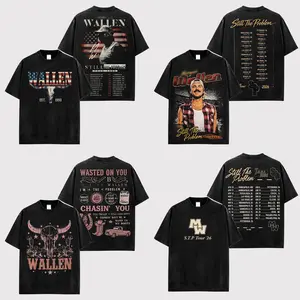 Wallen Still The Problem Tour 2026 Vintage Premium Cotton T-Shirt, MW Fans, Country Music Concert Graphic Tee, Southern Lifestyle Fans, Western Cowboy Fan Merch, Oversized Streetwear Unisex Tee, Gift for Country Fans