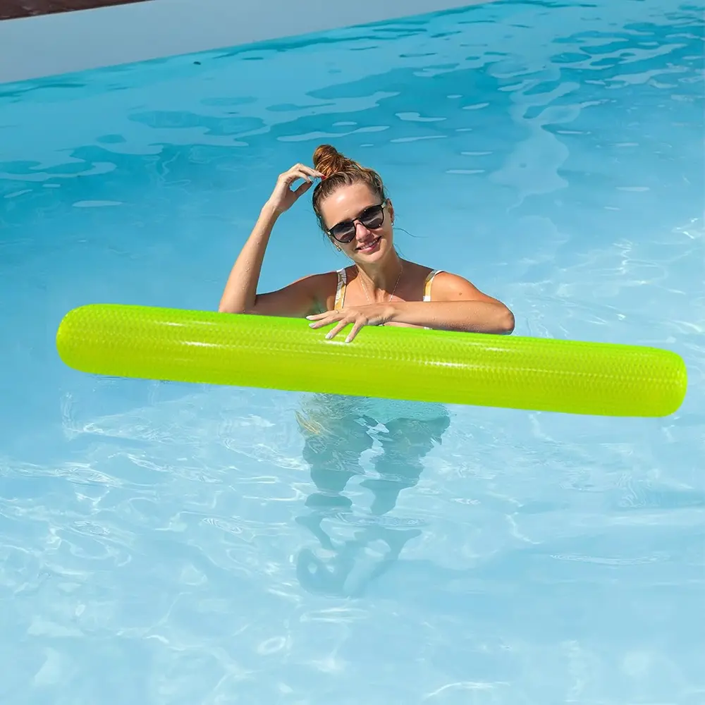 Swimming Pool Inflatable Stick 64 Inches Colorful PVC Floating Rod, Adult Floats, Fun Pool Floats, Water Game Toy, Beach and Pool Party Supplies, Inflatable Pool Floaters, Pool Floaties