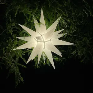 22” Moravian Star Light – Durable PVC Home Decor,Christmas Decor
