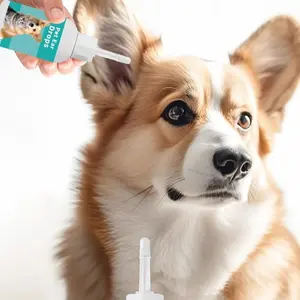 Gentle pet ear cleaner for dogs and cats that effectively removes wax, dirt and debris, reduces unpleasant odors and soothes itchy, irritated ears. Perfect for routine ear care.
