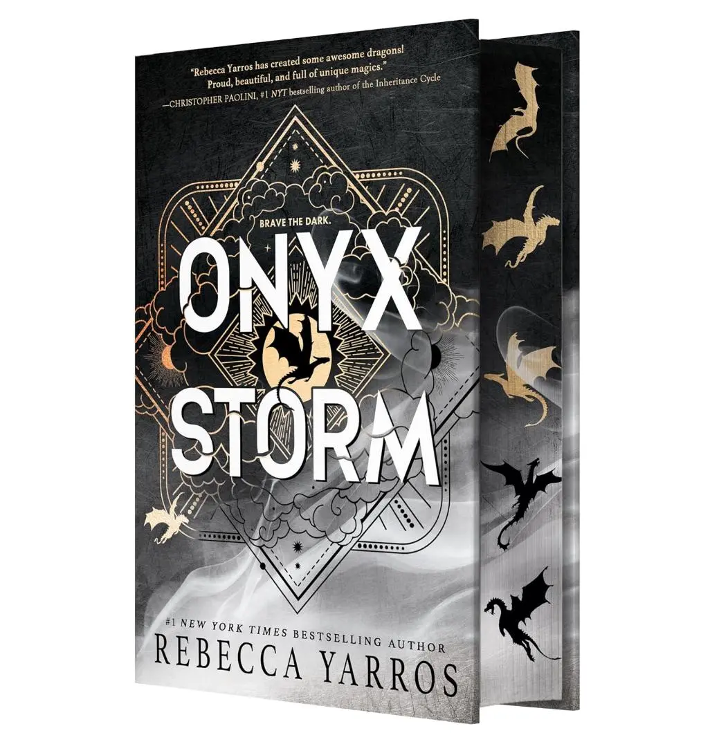 Onyx Storm by Rebecca Yarros - Wing and Claw Collection Fantasy Romance Novel