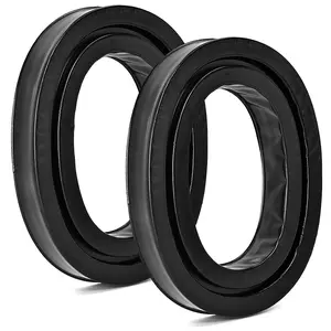 2pcs Silicone Gel Ear Pads Cushion Headphone Cover Headset Earmuffs Replacement for WorkTunes Hearing Protector