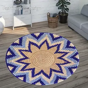 1 creative and fashionable floor mat, suitable for bedroom bedside decoration, living room home decoration, balcony decoration, hotel decoration, New Year holiday decoration, Valentine's Day decoration, Easter decoration, St. Patrick's Day decoration