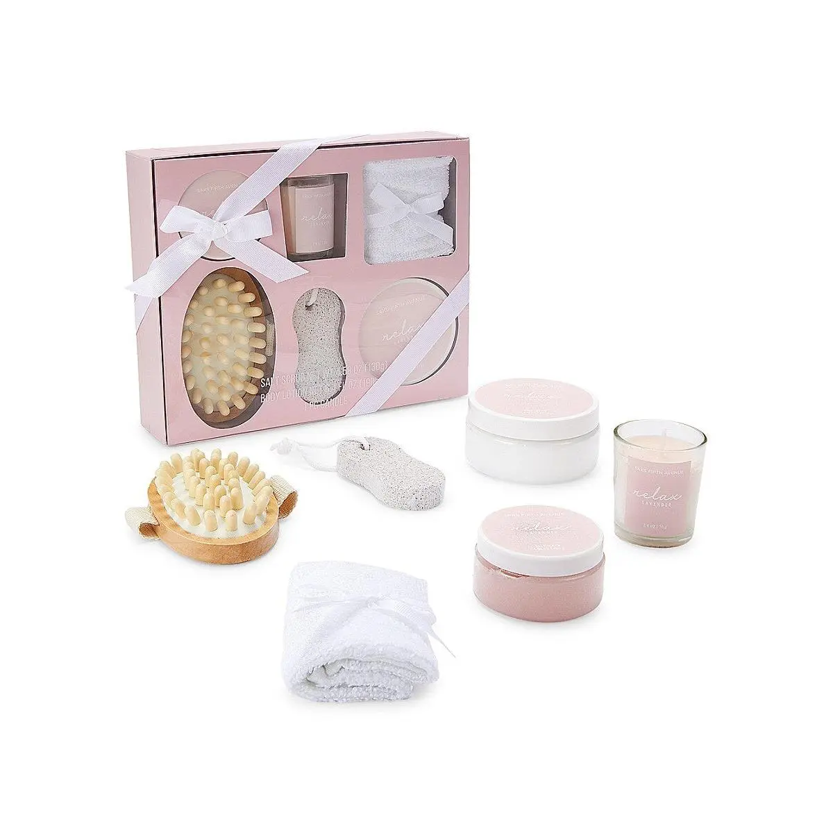 6-Piece Lavender Wellness Gift Set – Spa Essentials Kit