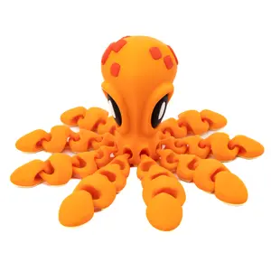 Octopus Articulated Fidget - Articulated, Flexible, Fun - Perfect Gift for Octopus and Ocean Lovers