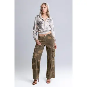 Vesper Studded Camo Cargos