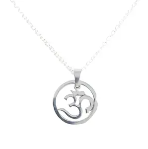 Om Symbol Pendant Necklace