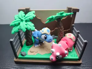 Jurassic World – 3D Printed Dinosaur Diorama Gift