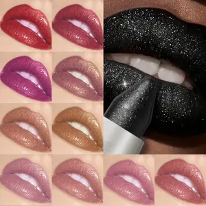 Huasurv Shimmer Glossy Lipstick, High Saturation, Moisturizing Non-Drying, Long-Lasting No Smudge, Locks Color, Hs3010