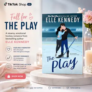 The Play by Elle Kennedy – Briar U Book 3, College Hockey Romance Novel, Forbidden Attraction Sports Romance, Paperback & Hardcover