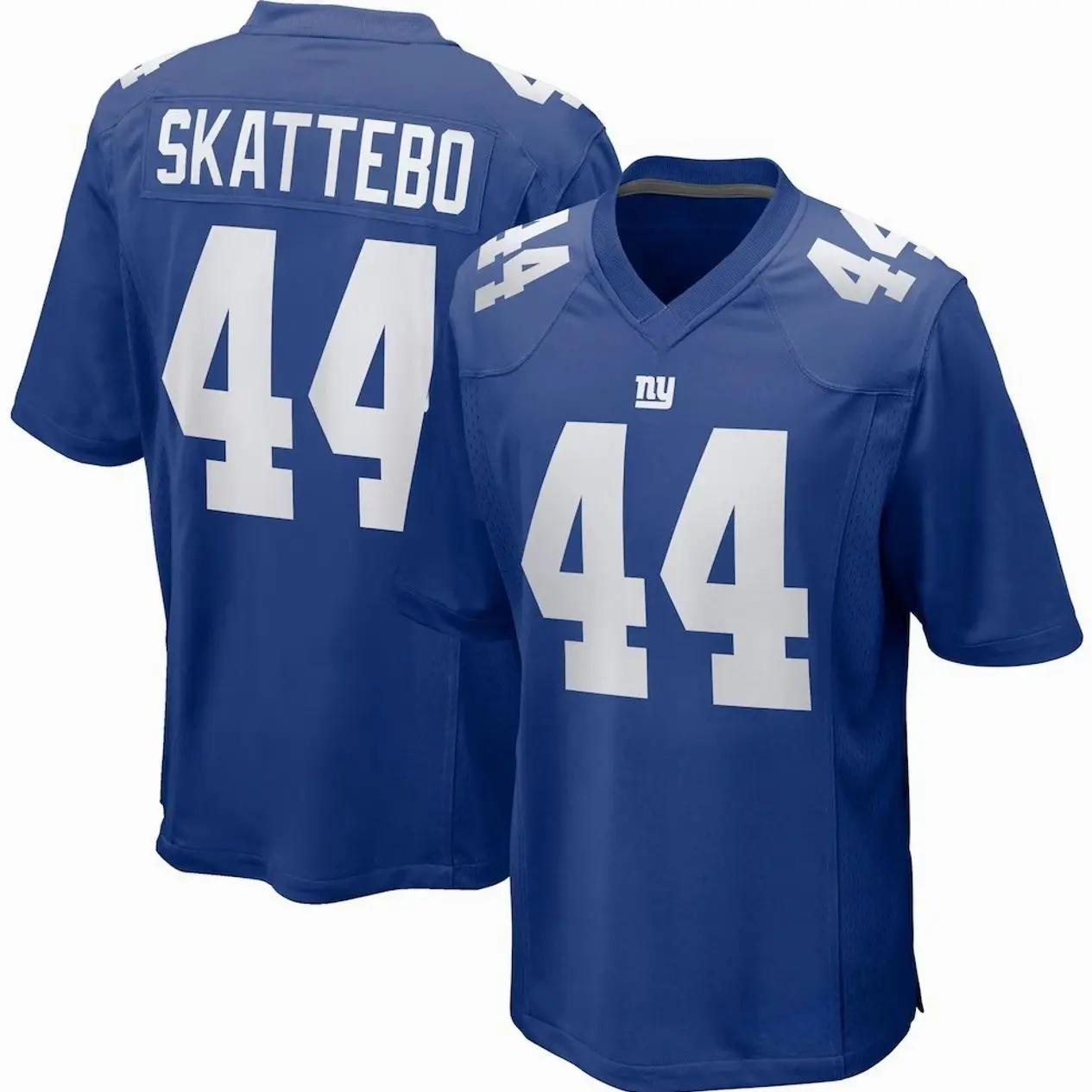 Unisex Football inspired by Skattebo 44 New York Game Jersey - Royal