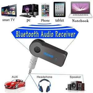 2 in 1 Bluetooth 5.0 Receiver & Transmitter – 3.5mm Aux Adapter for Car, TV, Airplane, Switch | Wireless Audio for Headphones, Handsfree Calling